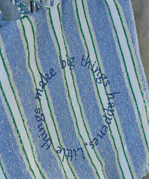 soeur（スール）の「●SOER/ハンモックトート（トートバッグ・レディース・オレンジ系その他/ブルー・フリー）」の4枚目の写真