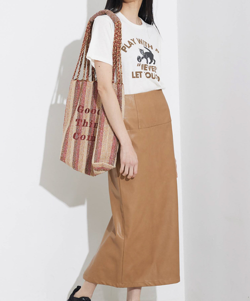 soeur（スール）の「●SOER/ハンモックトート（トートバッグ・レディース・オレンジ系その他/ブルー・フリー）」の21枚目の写真