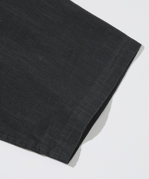 FREAK'S STORE（フリークスストア）の「FREAK’S STORE/フリークスストア LINEN COTTON O/C SH SS/リネン コットン オープンカラーシャツ ショートスリーブ（シャツ/ブラウス・メンズ・ブラック/オフホワイト/チャコールグレー/ベージュ・MEDIUM/LARGE）」の10枚目の写真