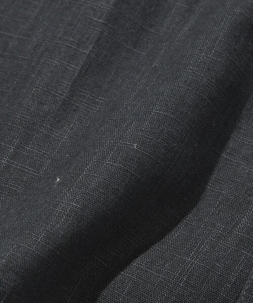 FREAK'S STORE（フリークスストア）の「FREAK’S STORE/フリークスストア LINEN COTTON O/C SH SS/リネン コットン オープンカラーシャツ ショートスリーブ（シャツ/ブラウス・メンズ・ブラック/オフホワイト/チャコールグレー/ベージュ・MEDIUM/LARGE）」の12枚目の写真