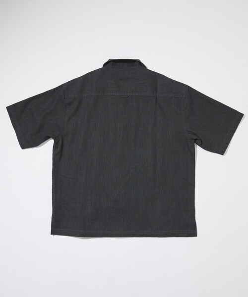 FREAK'S STORE（フリークスストア）の「FREAK’S STORE/フリークスストア LINEN COTTON O/C SH SS/リネン コットン オープンカラーシャツ ショートスリーブ（シャツ/ブラウス・メンズ・ブラック/オフホワイト/チャコールグレー/ベージュ・MEDIUM/LARGE）」の13枚目の写真
