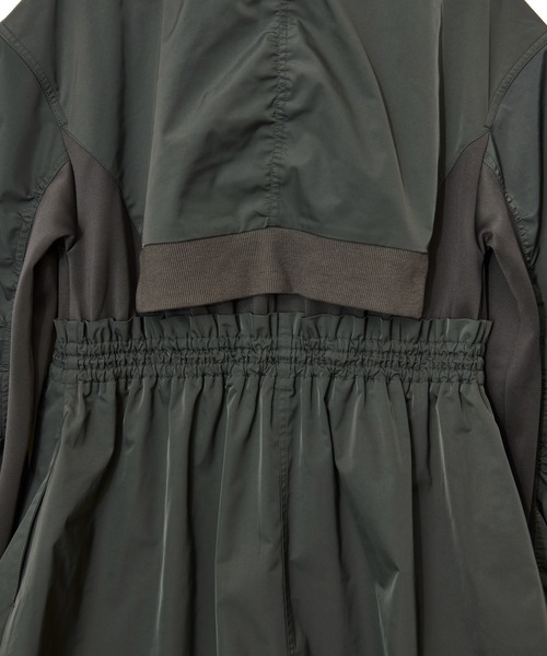 AULA AILA（アウラアイラ）の「ミリタリーバルーンワンピース（ワンピース・レディース・カーキ/ブラック/グレー・0）」の11枚目の写真