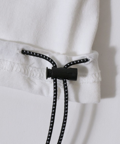 SITRY(シトリー)の「Side Pocket T-shirt/サイドポケット ドローコード オーバーサイズ 半袖Tシャツ(Tシャツ/カットソー・メンズ・ホワイト/ブラック/ブルー/チャコール/ベージュ/ネイビー・LL/M/L)」の22枚目の写真