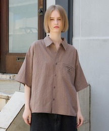 Regen Glanz([QOc)cropped check shirt/Nbvh`FbNVc(Vc/uEX)