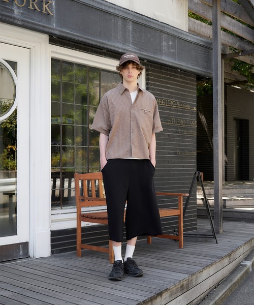 Regen Glanz（レーゲングランツ）の「cropped check shirt/クロップドチェックシャツ（シャツ/ブラウス・メンズ・グリーン/ブラック/ベージュ・LARGE/MEDIUM）」の18枚目の写真