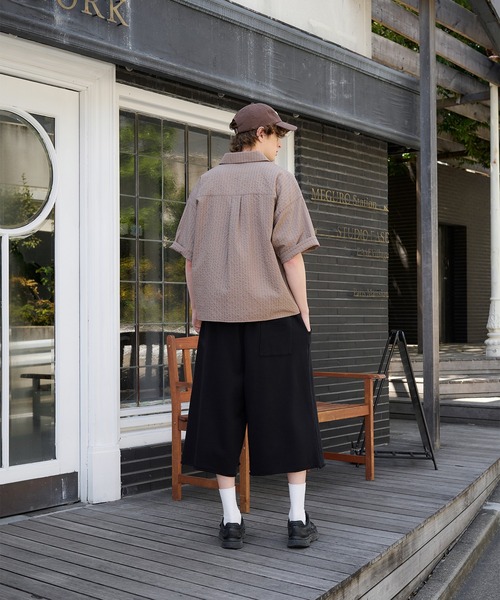 Y4001【HOLIDAY】クロップド ラグビーシャツ The Goovin High 1950s L/S Corduroy Shirt / Zebra - rocket57