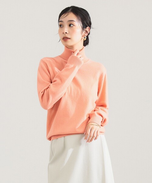 セール】【別注】SLOANE / 12ゲージ カシミヤ タートルネック ニット