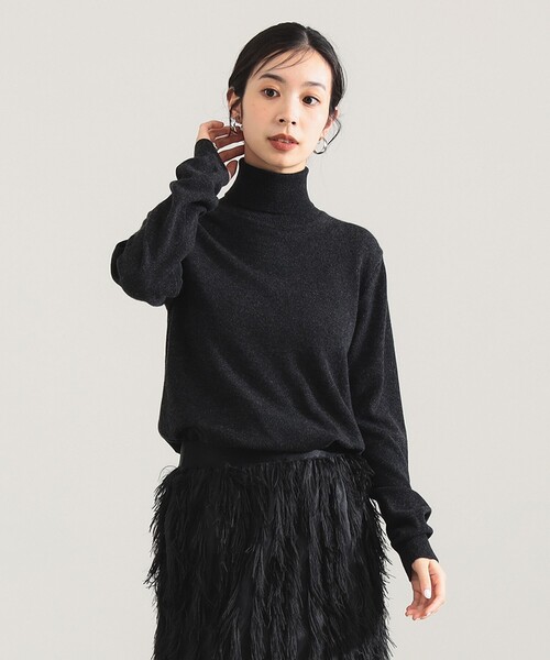 セール】【別注】SLOANE / 12ゲージ カシミヤ タートルネック ニット