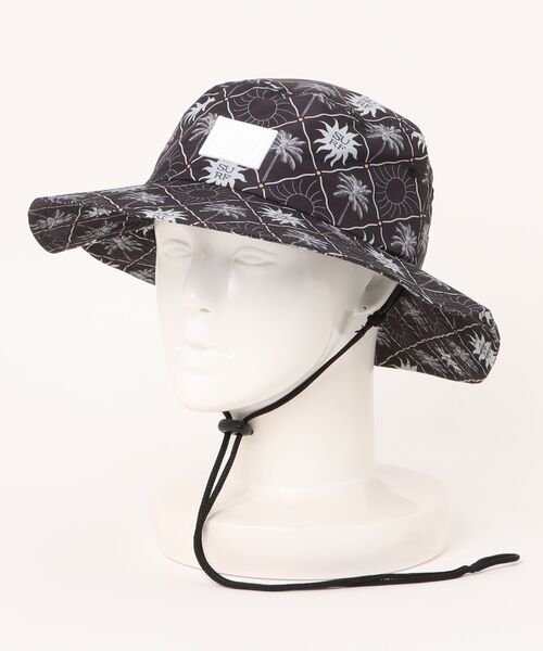 Kahiko(カヒコ)の「【Kahiko】SURF&Palms ポノケリハット(ハット・レディース・ライトブルー/ブラック/ブラウン・FREE)」の4枚目の写真