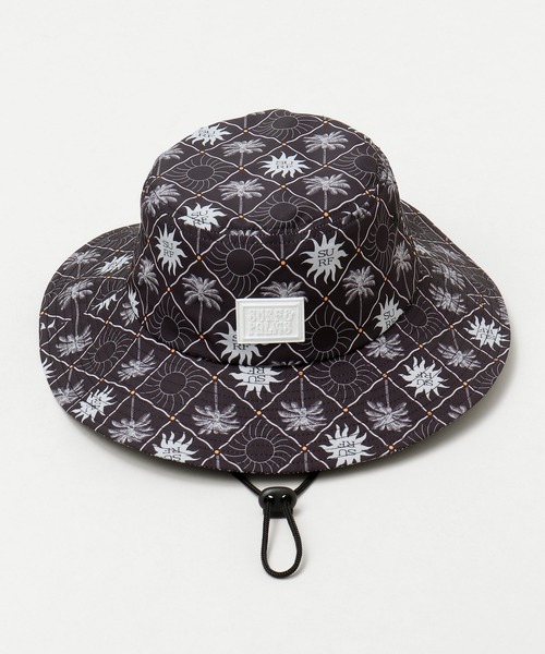 Kahiko(カヒコ)の「【Kahiko】SURF&Palms ポノケリハット(ハット・レディース・ライトブルー/ブラック/ブラウン・FREE)」の6枚目の写真