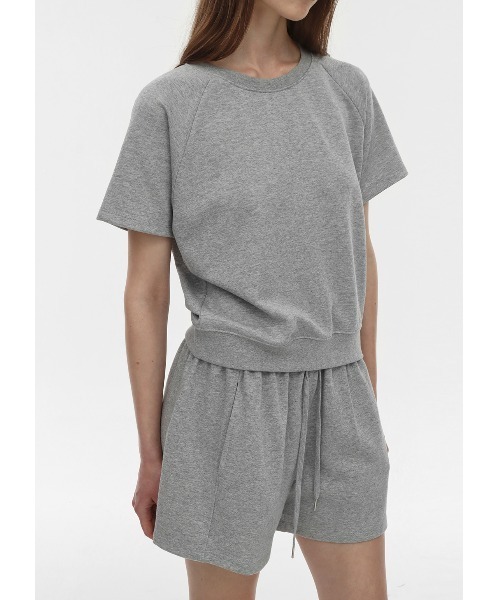 eLLa Aラインスウェット Oblada(オブラダ)｜HELLO スウェット/グレー の通販｜ELLESHOP