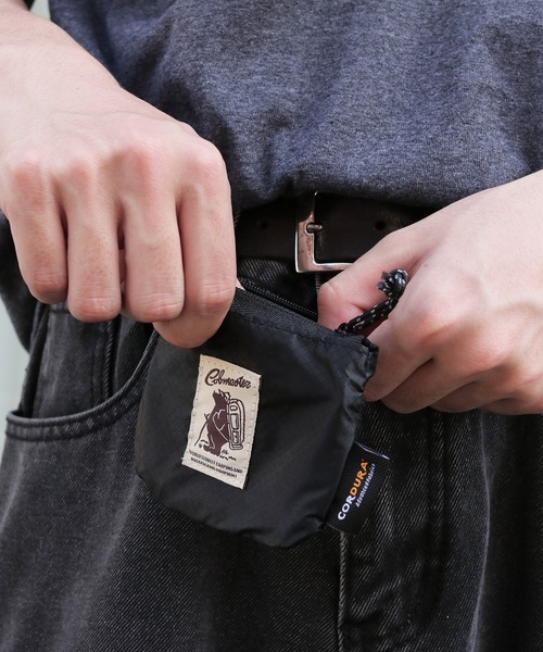 COBMASTER(コブマスター)の「COBMASTER/コブマスター COB-CR FLAT POUCH カラビナ付きポーチ(ポーチ・メンズ・ミント/イエロー/ブラウン/オレンジ/パープル/ブラック/ホワイト/グリーン・FREE)」の13枚目の写真