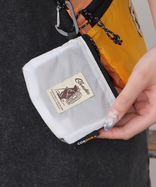 COBMASTER(コブマスター)の「COBMASTER/コブマスター COB-CR FLAT POUCH カラビナ付きポーチ(ポーチ・メンズ・ミント/イエロー/ブラウン/オレンジ/パープル/ブラック/ホワイト/グリーン・FREE)」の9枚目の写真