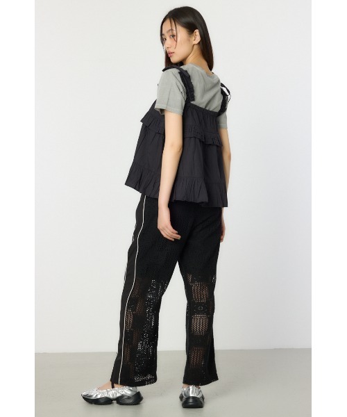 RODEO CROWNS WIDE BOWL（ロデオクラウンズワイドボウル）の「2WAYフリルキャミソール（その他トップス・レディース・ブラック/オフホワイト/ブルー・FREE）」の8枚目の写真