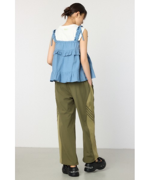 RODEO CROWNS WIDE BOWL（ロデオクラウンズワイドボウル）の「2WAYフリルキャミソール（その他トップス・レディース・ブラック/オフホワイト/ブルー・FREE）」の22枚目の写真