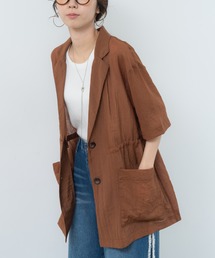 refinedworks（リファインドワークス）の「【refinedworks】ナチュラルな透け感の サマージャケット（テーラードジャケット）」