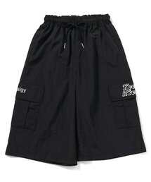 接触冷感カーゴワイドハーフパンツ