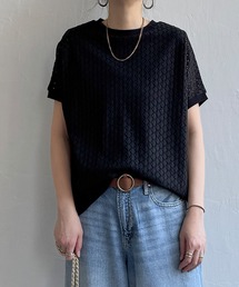 LBC | 【プチプラ1990円（税抜）】アイレットレースプルオーバー(Tシャツ/カットソー)