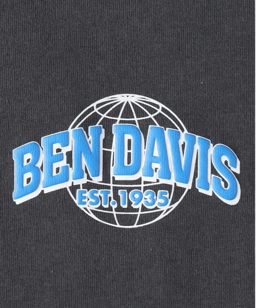 Right-on（ライトオン）の「【BEN DAVIS】ワールドロゴプリントＴシャツ（Tシャツ/カットソー・キッズ・ホワイト/ダークグレー・130/140/150/160）」の6枚目の写真