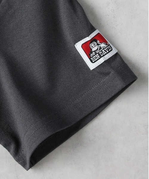 Right-on（ライトオン）の「【BEN DAVIS】ワールドロゴプリントＴシャツ（Tシャツ/カットソー・キッズ・ホワイト/ダークグレー・130/140/150/160）」の8枚目の写真