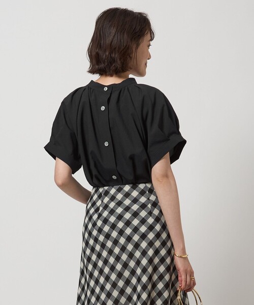 ブラウス シャツ スタンドネック 2WAY ブラウス レディース green label relaxing ブラウス シャツ スタンドネック 2WAY