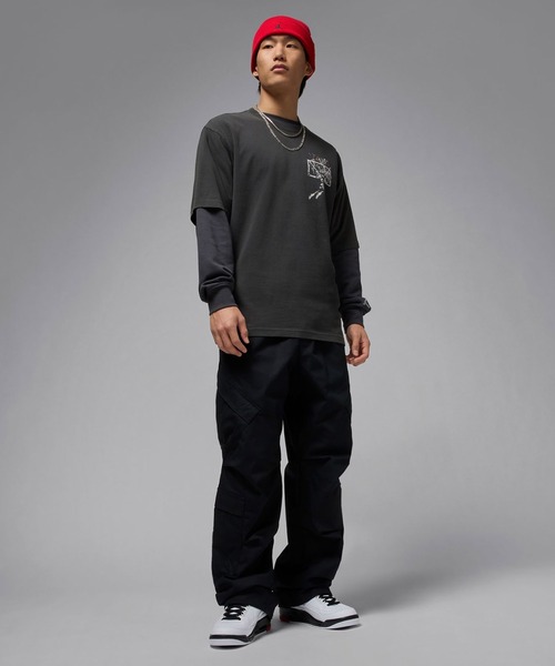 JORDAN BRAND(ジョーダンブランド)の「JORDAN BRAND M J FLT UTILITY PANT / ジョーダン ブランド ジョーダン FLT ユーティリティ パンツ / NIKE【SP】(その他パンツ・メンズ・グレー/ブラック・XL/L/M/S/XXL)」の3枚目の写真