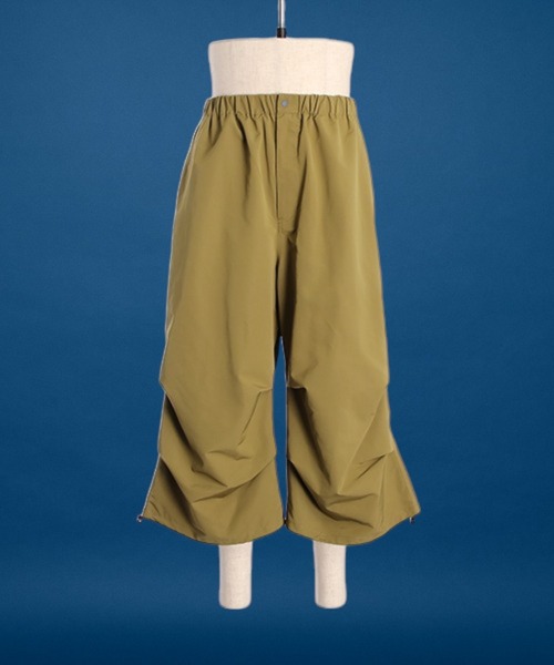 unrelaxing(アンリラクシング)の「ニータッククロップドパンツ(その他パンツ・メンズ・オリーブ・マルチサイズ)」の1枚目の写真
