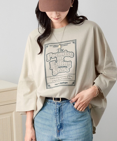 A.H.O.な服 TシャツとA.H.O ペンライト　セット　新品 2WAY グラフィック刺繍 オーバーサイズ半袖Tシャツ MONO-MART