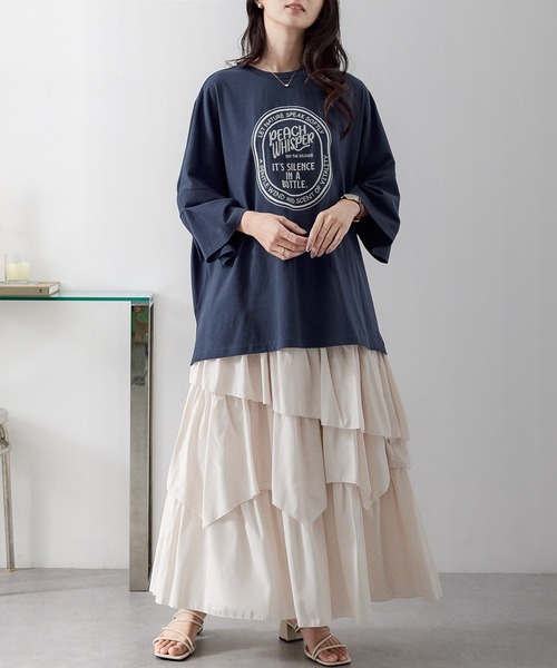 【新品・未使用】45R カノコのMキャミポロ ワイドシャツ ホワイト 刺繍 70970063.jpg