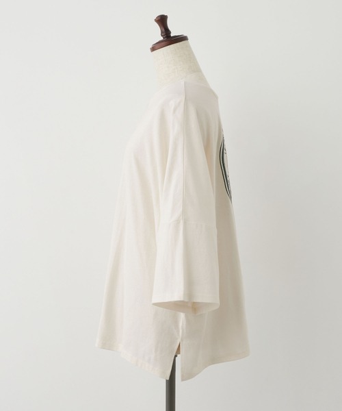 前後2WAY フロントデザイン/バックデザイン グラフィック刺繍 オーバー