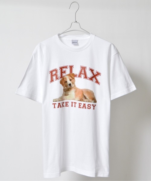 spiritoso(スピリトーゾ)の「【spiritoso】RELAX シートプリントTシャツ(Tシャツ/カットソー・レディース・ブラック/オートミール/ホワイト・LARGE/MEDIUM)」の16枚目の写真
