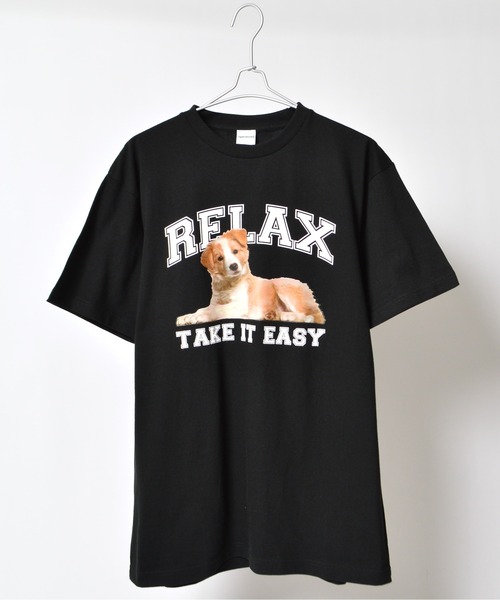 spiritoso(スピリトーゾ)の「【spiritoso】RELAX シートプリントTシャツ(Tシャツ/カットソー・レディース・ブラック/オートミール/ホワイト・LARGE/MEDIUM)」の18枚目の写真