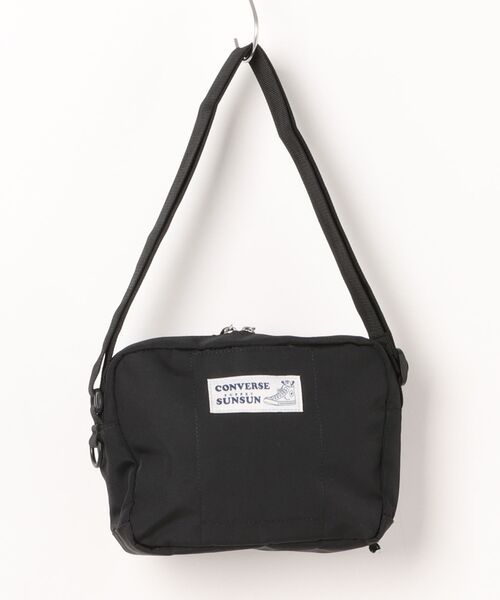 CONVERSE(コンバース)の「【CONVERSE/コンバース】SUNSUN MINI SHOULDER BAG/パペットスンスン コラボ/ミニショルダーバッグ(ショルダーバッグ・レディース・アイボリー/ブラック/ベージュ・FREE)」の4枚目の写真