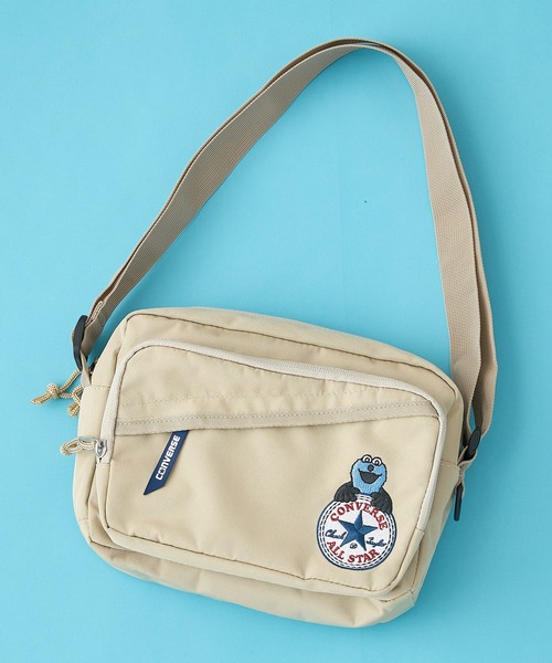 CONVERSE(コンバース)の「【CONVERSE/コンバース】SUNSUN MINI SHOULDER BAG/パペットスンスン コラボ/ミニショルダーバッグ(ショルダーバッグ・レディース・アイボリー/ブラック/ベージュ・FREE)」の2枚目の写真