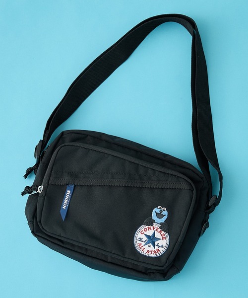 CONVERSE(コンバース)の「【CONVERSE/コンバース】SUNSUN MINI SHOULDER BAG/パペットスンスン コラボ/ミニショルダーバッグ(ショルダーバッグ・レディース・アイボリー/ブラック/ベージュ・FREE)」の3枚目の写真
