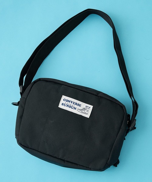 CONVERSE(コンバース)の「【CONVERSE/コンバース】SUNSUN MINI SHOULDER BAG/パペットスンスン コラボ/ミニショルダーバッグ(ショルダーバッグ・レディース・アイボリー/ブラック/ベージュ・FREE)」の14枚目の写真