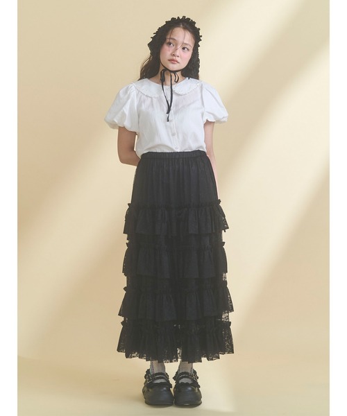merry jenny(メリージェニー)の「トーションソックス(ソックス/靴下・レディース・アイボリー/ブラック/ピンク・FREE)」の19枚目の写真