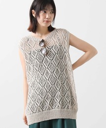 audrey and john wad | すかし柄ホールガーメントベスト(Tシャツ/カットソー)