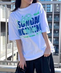 【RGY】SUNDAY MORNINGビッグシルエットTシャツ