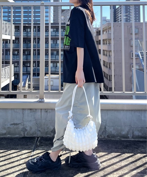RGY(アールジーワイ)の「【RGY】SUNDAY MORNINGビッグシルエットTシャツ(Tシャツ/カットソー・メンズ・ネイビー/ホワイト/ブラック・MEDIUM/LARGE)」の21枚目の写真