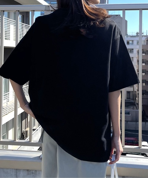 RGY(アールジーワイ)の「【RGY】SUNDAY MORNINGビッグシルエットTシャツ(Tシャツ/カットソー・メンズ・ネイビー/ホワイト/ブラック・MEDIUM/LARGE)」の20枚目の写真