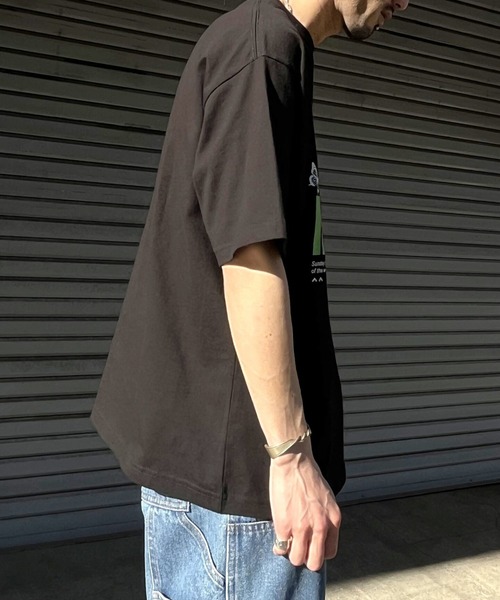 RGY(アールジーワイ)の「【RGY】SUNDAY MORNINGビッグシルエットTシャツ(Tシャツ/カットソー・メンズ・ネイビー/ホワイト/ブラック・MEDIUM/LARGE)」の15枚目の写真