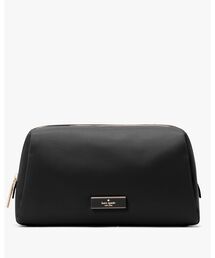 【即発・セール】kate spade ポーチ オウム柄 ブラック 楽天市場】ケイトスペード（カラーブラック）（アクセサリー