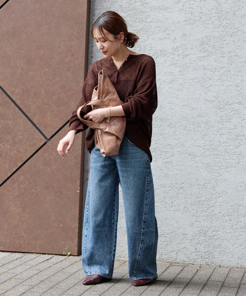 Levi's(リーバイス)の「別注【LEVI’S(R)/リーバイス(R)】for JS SUPER BAGGY BARREL FULL(デニムパンツ・レディース・ブルー・29/28/27/26/25/24/23)」の13枚目の写真
