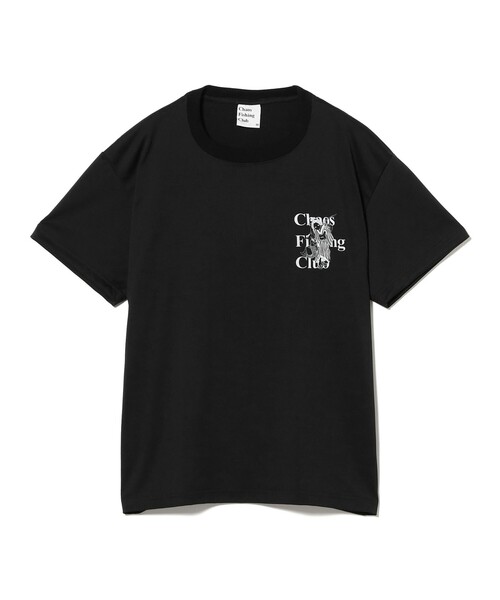 Chaos Fishing Club(カオスフィッシングクラブ)の「Chaos Fishing Club / Logo Dry S/S(Tシャツ/カットソー・メンズ・ホワイト/ブラック・X-LARGE/MEDIUM/LARGE)」の7枚目の写真