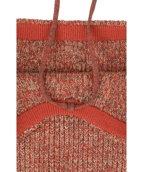 トップス CLANE HEATHER COTTON KNIT TUBETOP HEATHER COTTON KNIT TUBETOP｜TOPS(トップス)｜CLANE OFFICIAL