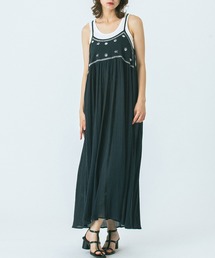 HLAADA（フラーダ）の「(HLAADA for ROSE BUD)EMBROIDERY SLIP DRESS（ワンピース）」