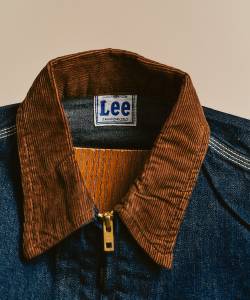 Lee（リー）の「【Lee / リー】417別注 91-B ジップブルゾン（デニム