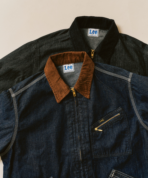 Lee（リー）の「【Lee / リー】417別注 91-B ジップブルゾン（デニム