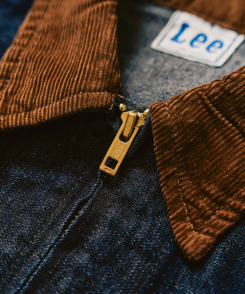 Lee（リー）の「【Lee / リー】417別注 91-B ジップブルゾン（デニム